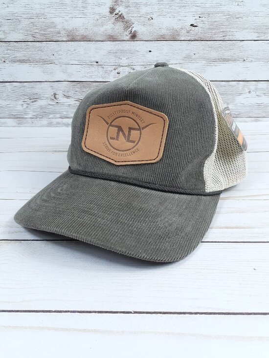 Richardson Other - Bulletproof Mindset Snapback Baseball hat Corduroy Front Mesh Back One Size 942A
